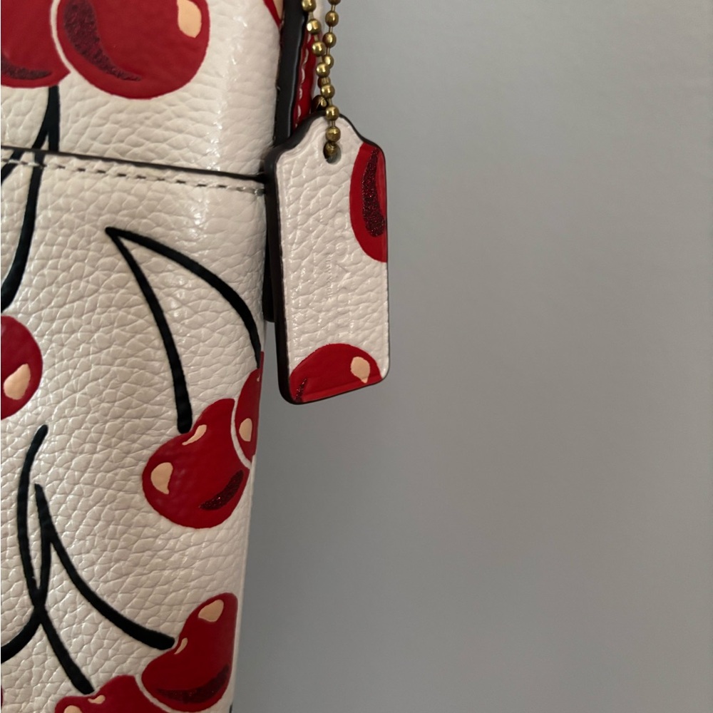 Kate Spade Cherry Patterned White Crossbody Bag - Picture 5 of 6